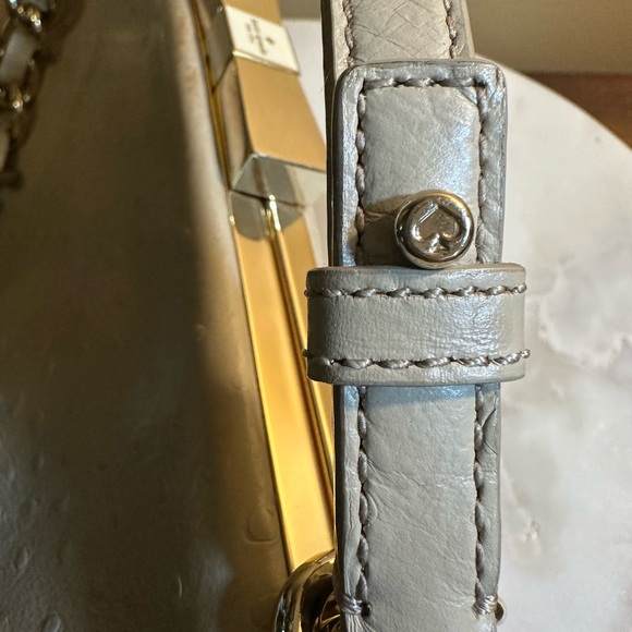 KATE SPADE framed ostrich print bag - Picture 16 of 16